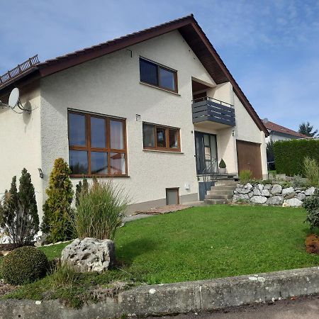 Ferienwohnung Schwaebische Alb Justingen Exterior photo